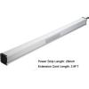 image10 Outlet Plugs Heavy Duty Metal Power Strip Aluminum Workshop Socket with 4FT Long Cord and Power Switch 15A 125V 1875WSilver