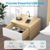 imageCCCEI 6 Outlets Dual Side Recessed Power Strip with USB C Ports Furniture Flush Mount Under Desk Desk Top Multiple Outlets Hidden Charging Station for Conference Table Nightstand Black 6FT6FT
