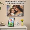 imageCCCEI Black 5x7 Desk Decor for Home Office Gifts for Women From Daughter Unique Thank You Love Gift Ideal for Brthday Mothers Day ChristmasBlack