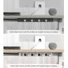 imageCCCEI Corner Mount Angle Power Strip Under Cabinet Heavy Duty 8 Outlets Power Strip Metal Underneath Desk Plug Surge Protector Wall Mountable for Garage Shop Kitchen 6FT Extension Cord Grey