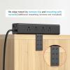 imageCCCEI Desk Outlet Station 45W USB C Port 12 Outlet Desktop Clamp Power Strip Surge Protector 4800J with Switch Nightstand Office Standing Desk Accessories Fit Thicker Table Edge or Screw Mount 6FT20W USBC