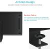 imageCCCEI Desk Power Strip with 18W USB C Fast Charge Port Black 800J Surge Protector Clamp Desktop Outlet Table Edge Mount Socket 6FT and Fit 16 inch Tabletop Edge ThickBlack20W