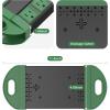 imageCCCEI Outdoor Power Strip Weatherproof with 8 Plug Waterproof Extension Cord with Multiple Outlets Christmas Exterior Garden Yard Surge Protector 15FTGreen