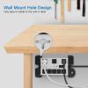 imageHeavy Duty Surge Protector for Appliances 8 Outlet Workshop Power Strip with 1200 Joules Metal with 6FT Extension Cord and Wide Spaced GreyGrey
