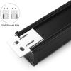 imageLong Heavy Duty 16 Outlet Large Metal Garage Workshop Multi Wide Industrial Power Strip 6FT Cord 15A 125V 1875W BlackBlack